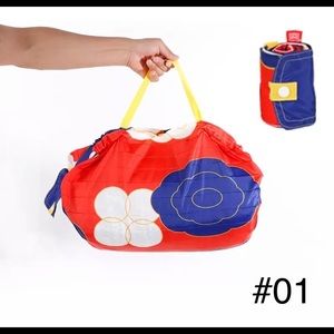 Large Tote Shake Easy foldable Recycle Bag ~ #01